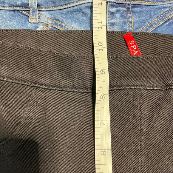 Spanx Women's Jean-ish Ankle Leggings in black women’s size small - Picture 6 of 9